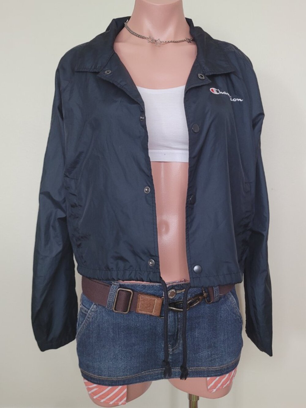 Champion Cropped Windbreaker